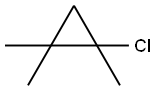 1-Chloro-1,2,2-trimethylcyclopropane 结构式