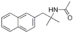 Acetamide, N-[1,1-dimethyl-2-(2-naphthalenyl)ethyl]- 结构式