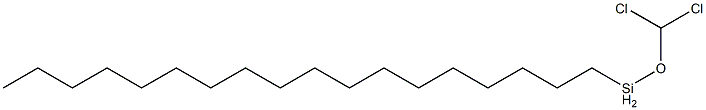 正十八烷基甲氧基二氯硅烷 结构式
