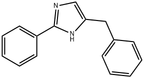 2-PHENYL-4-BENZYLIMIDAZOLE 结构式