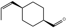 Cyclohexanecarboxaldehyde, 4-(1Z)-1-propenyl-, cis- (9CI) 结构式