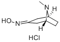8-METHYL-8-AZABICYCLO[3.2.1]OCTAN-3-ONE OXIME HYDROCHLORIDE 结构式