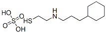 2-(3-Cyclohexylpropyl)aminoethanethiol sulfate 结构式