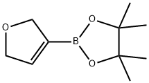 2,5-二氢呋喃-3-嚬哪醇硼酸酯 结构式