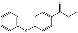 4-苯氧基苯甲酸甲酯 结构式