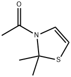 Thiazole, 3-acetyl-2,3-dihydro-2,2-dimethyl- (9CI) 结构式