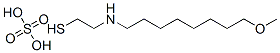 2-(8-Methoxyoctyl)aminoethanethiol sulfate 结构式