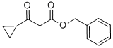 BENZYL 3-OXO-3-CYCLOPROPYLPROPIONATE 结构式