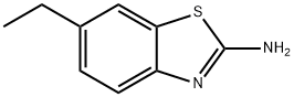 6-乙基苯并[D]噻唑-2-胺 结构式