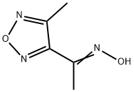 Ethanone, 1-(4-methyl-1,2,5-oxadiazol-3-yl)-, oxime (9CI) 结构式