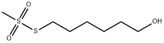 6-Hydroxyhexyl Methanethiosulfonate 结构式