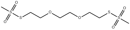 3,6-Dioxaoctane-1,8-diyl Bismethanethiosulfonate 结构式