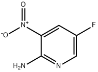 2-氨基-3-硝基-5-氟吡啶 结构式