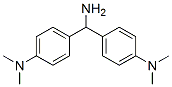 4-Dimethylamino-α-[4-(dimethylamino)phenyl]benzenemethanamine 结构式