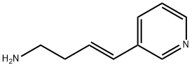 3-Buten-1-amine,4-(3-pyridinyl)-,(3E)-(9CI) 结构式