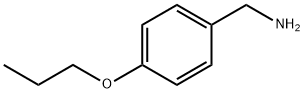 (4-丙氧基苄基)胺 结构式