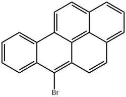 6-bromobenzo(a)pyrene 结构式