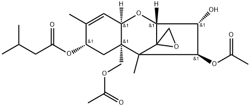 T-2毒素(镰刀菌属) 结构式