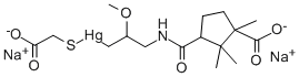 mercaptomerin sodium 结构式