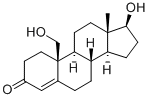 19-HYDROXYTESTOSTERONE 结构式