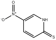 2-巯基-5-硝基吡啶 结构式
