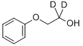 2-苯氧乙醇-1,1-D2 结构式