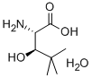 (2S,3R)-2-氨基-3-羟基-4,4-二甲基戊酸 结构式