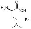 [(3R)-3-氨基-3-羧基丙基]二甲基溴化锍 结构式