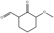 Cyclohexanecarboxaldehyde, 3-methoxy-2-oxo- (9CI) 结构式