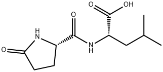 pyroglutamylleucine 结构式