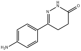 6-(4-氨基苯基)-4,5-二氢-3(2H)-哒嗪酮 结构式