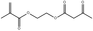 乙酰乙酸甲基丙烯酸乙二醇酯 结构式