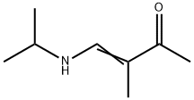 3-Buten-2-one, 3-methyl-4-[(1-methylethyl)amino]- (9CI) 结构式