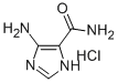 5-氨基-1H-咪唑-4-酰胺 结构式