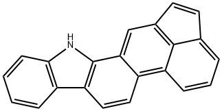 12H-Acenaphtho[4,5-a]carbazole 结构式