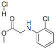 L-(+)-2-氯苯甘氨酸甲酯盐酸盐 结构式