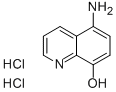5-氨基-8-羟基喹啉二盐酸盐 结构式