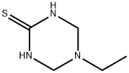 5-乙基-1,3,5-三嗪烷-2-硫酮 结构式