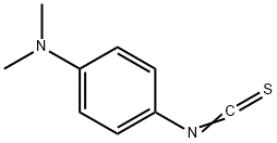 4-二甲胺基苯基乙硫氰酸酯 结构式