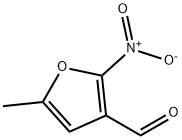 5-甲基-2-硝基-3-呋喃甲醛 结构式