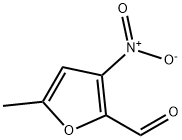 2-Furancarboxaldehyde, 5-methyl-3-nitro- (9CI) 结构式
