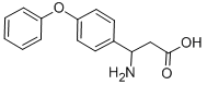 3-AMINO-3-(4-PHENOXY-PHENYL)-PROPIONIC ACID 结构式