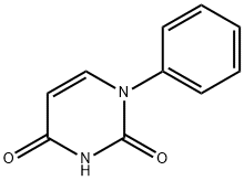 1-苯基嘧啶-2,4(1H,3H)-二酮 结构式