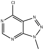 7-氯-3-甲基-3H-1,2,3-噻唑并[4,5-D]嘧啶 结构式