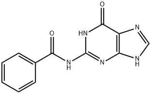 N-(1,6-DIHYDRO-6-OXOPURIN-2-YL)-BENZAMIDE 结构式