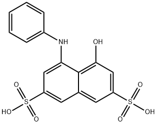 4-hydroxy-5-(phenylamino)naphthalene-2,7-disulfonic acid 结构式