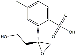 (R)-4-TOSYLOXY-1,2-EPOXYBUTANE 结构式