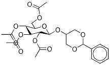 2,3,4,6-Tetra-O-acetyl-β-D-glucopyranosyl (1,3-Benzylidene)glycerol 结构式