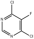 4,6-二氯-5-氟嘧啶 结构式