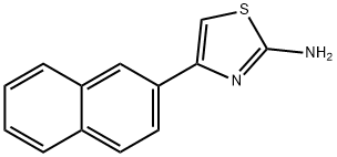 2-氨基-4-(2-萘基)噻唑 结构式